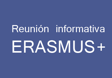 Reunión informativa Erasmus +
