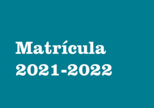 Matrícula 2021-2022